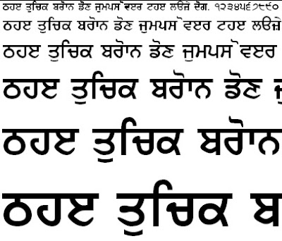 Download Punjabi Fonts - Search Free Fonts